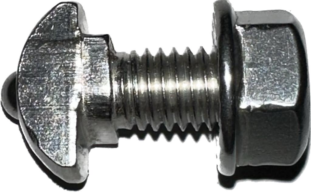 ISOLARPRO Nutenschraube A2 M8 x 18mm + M8 Sperrzahnmutter fĂŒr Mikrowechselrichter Befestigung