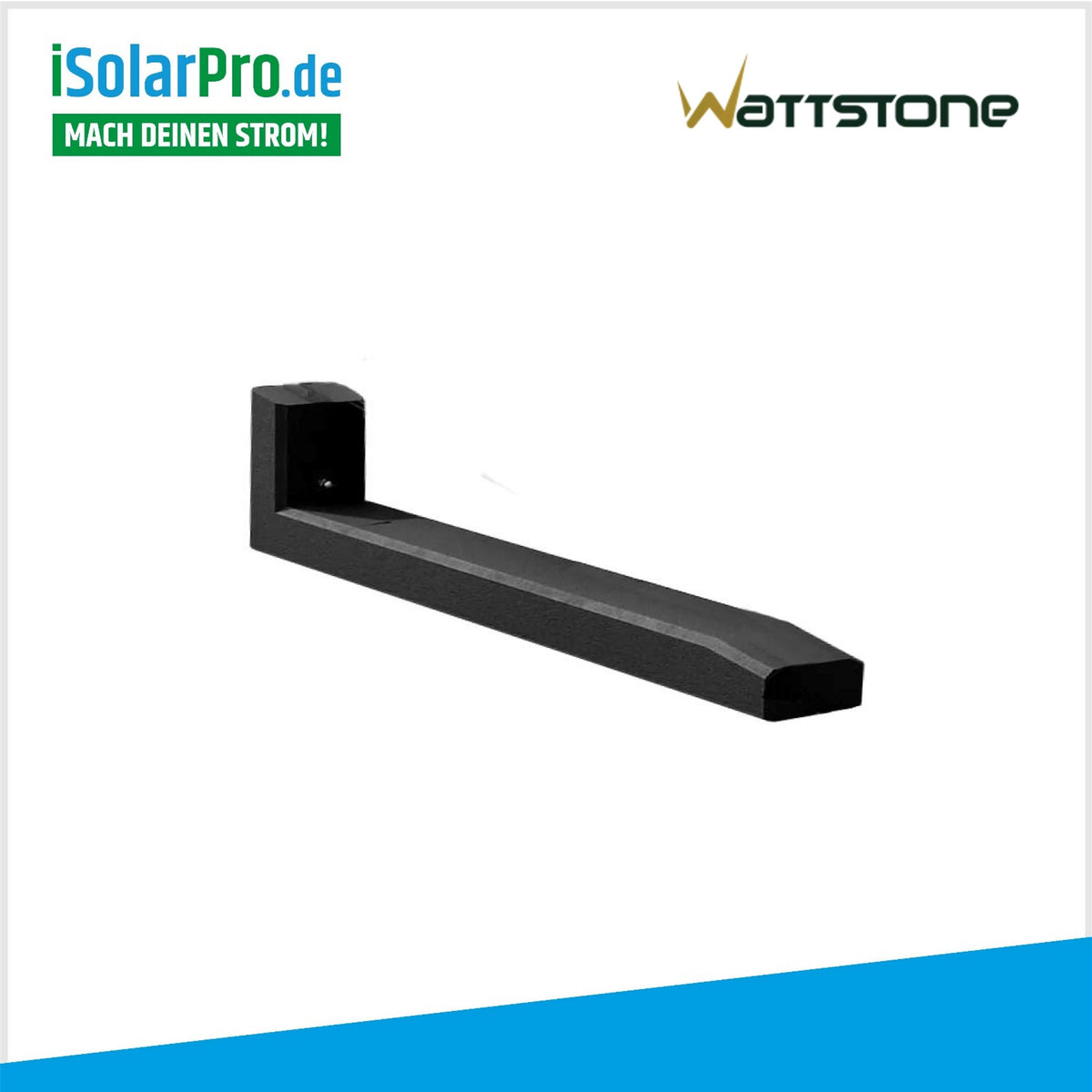 10 Grad V2 Coating Wattstone Flachdach AufstĂ€nderung aus Feinbeton fĂŒr PV Solarmodule
