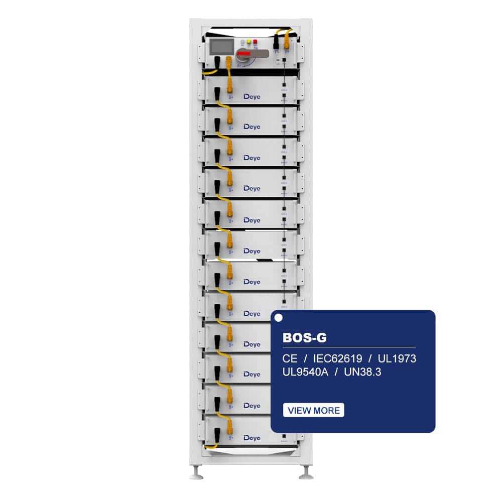 5kWh Deye Batterie Photovoltaik Speicher Modul BOS-G-Pack 5.1 PRO 5.12kWh (HV) LiFePO4 | 100ah Solarbatterie