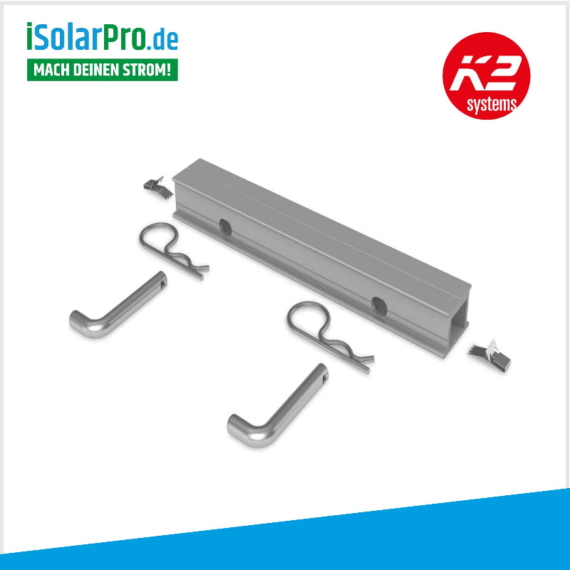 2004123 Schienenverbinder K2 Dome 6.10 Connector Bonding Set