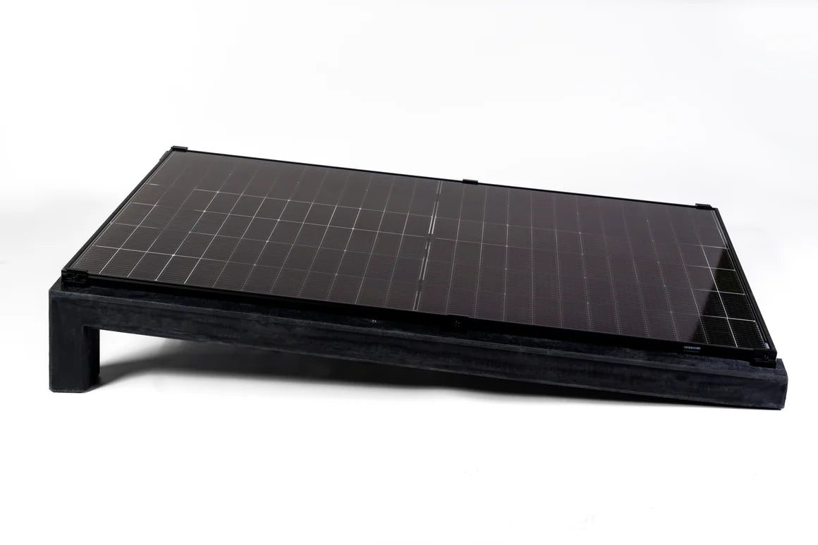 6 Grad PV-AufstÀnderung WATTSTONE aus Feinbeton Anthrazit