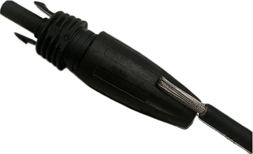 WeidmĂŒller kompatibel zu MC4 Stecker PV-Stick Set-Crimpfrei verkabeln Stecker + Buchse
