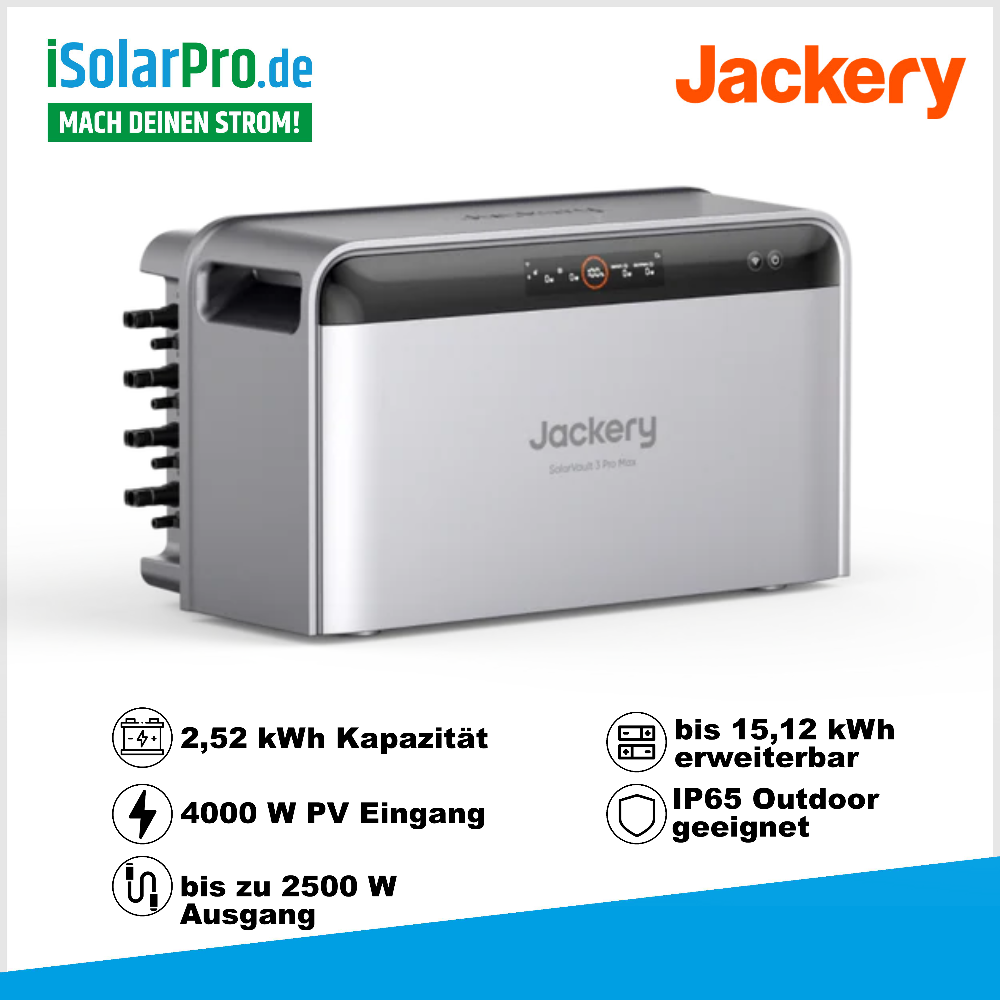 Jackery SolarVault Pro Max