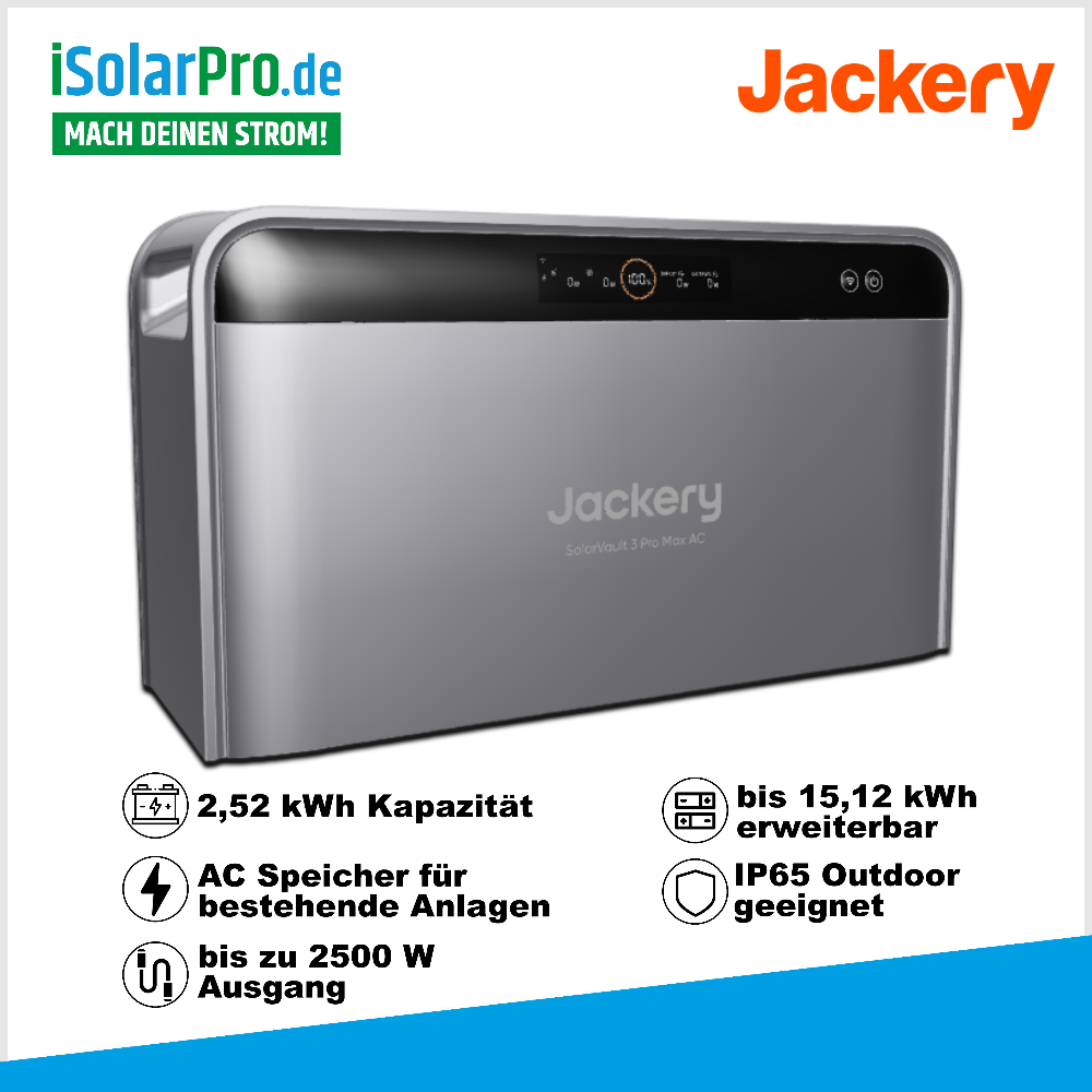Jackery SolarVault 3 Pro Max AC