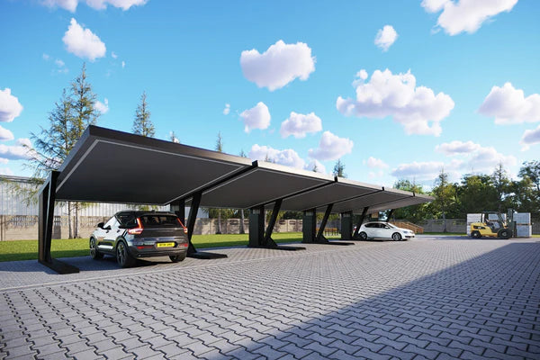 4er solarcarport von weiter weg