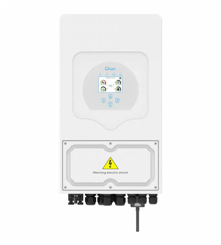 5kW Deye Hybrid-Wechselrichter SUN-5K-SG03LP1-EU Einphasig | 2 MPPT 48V
6kW Deye Hybrid-Wechselrichter SUN-6K-SG03LP1-EU Einphasig | 2 MPPT 48V