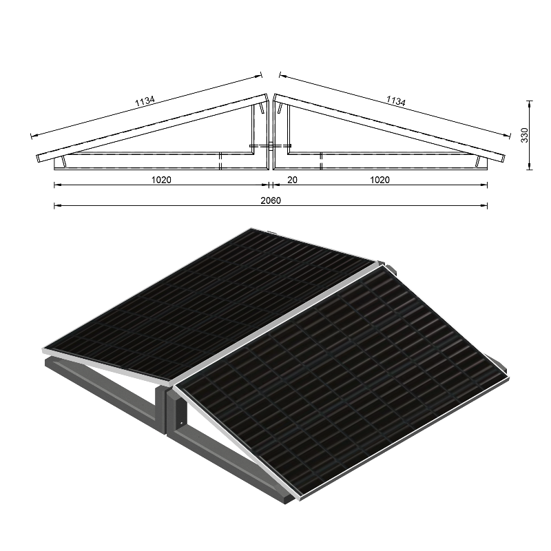 
WATTSTONE 15° PV-Aufständerung für 2-PV Module im Reihenaufbau inkl. Klemmen und Bautenschutzmatten
WATTSTONE 15° PV-Aufständerung für 2-PV Module im Ost-West Aufbau inkl. Klemmen und Bautenschutzmatten
WATTSTONE 15° PV-Aufständerung für 4-PV Module im Reihenaufbau inkl. Klemmen und Bautenschutzmatten
WATTSTONE 15° PV-Aufständerung für 4-PV Module im Ost-West Aufbau inkl. Klemmen und Bautenschutzmatten