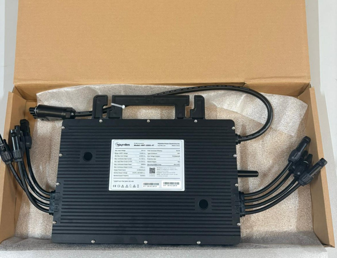 2000W Hoymiles HMT-2000-4T · Mikro-Wechselrichter · 3-phasig · 2 MPPT · IP67 · PV Wechselrichter