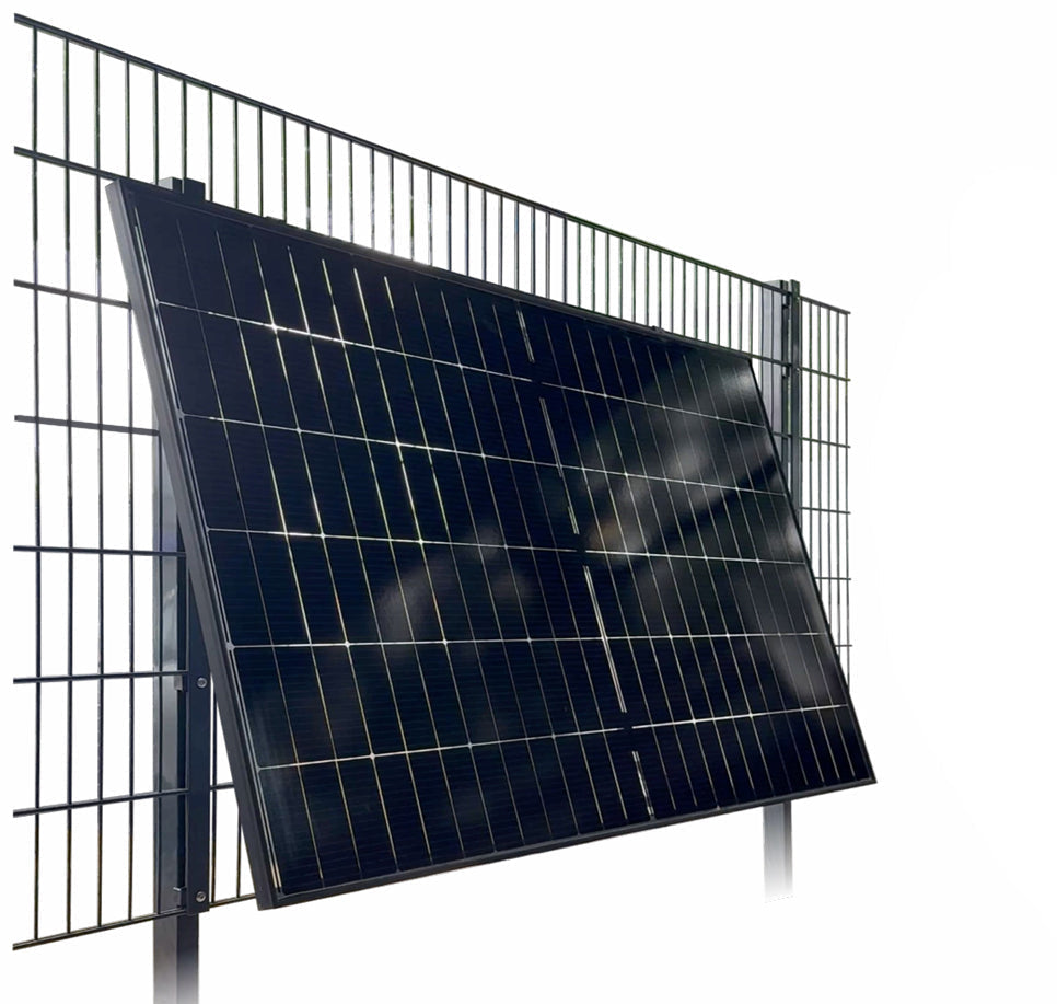 ZaunPV_Wattstone_Montagepaket_Angewinkelt_f_r_2_x_PV-Modul_-_Stahl_Schwarz_pulverbeschichtet