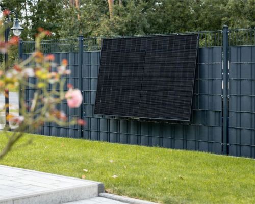 10-20 Grad Wattstone ZaunPV Flexx Montagepaket für 1 PV-Modul
