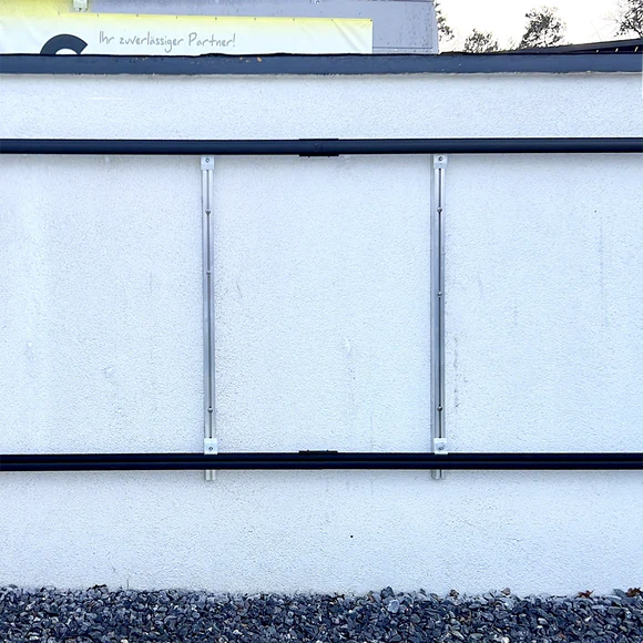 Wattstone Schienenverbinder für WandPV-Einlegeschienen