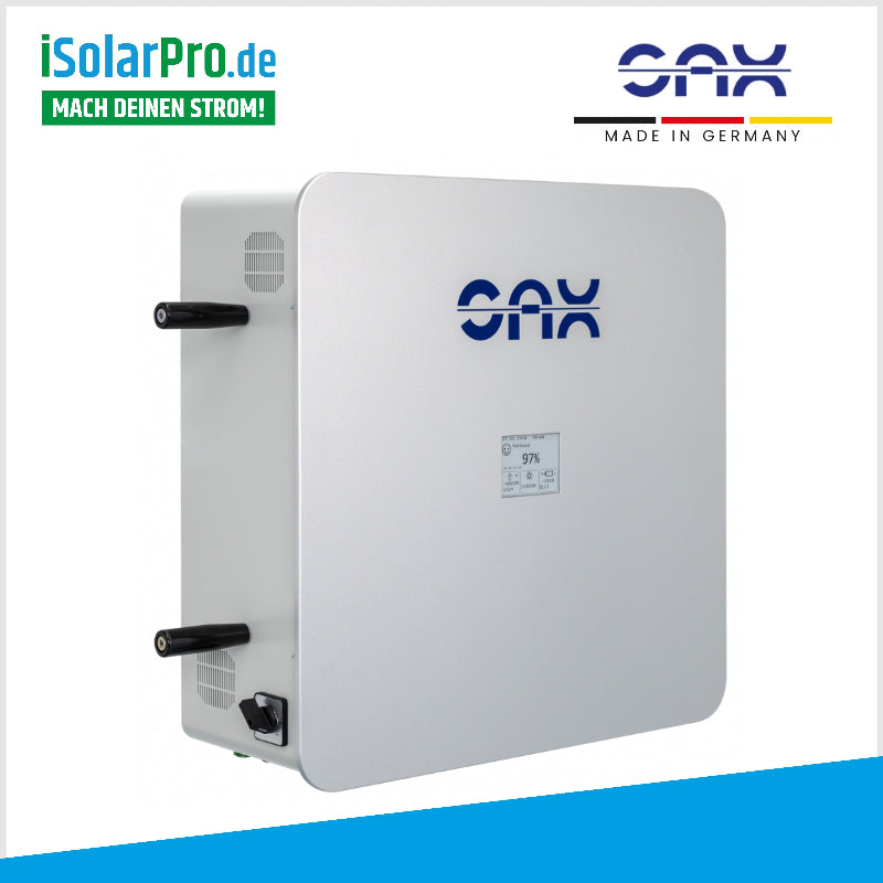 7,7 kWh SAX Power Home Plus Solar Stromspeicher mit integrierter Wechselrichter- und Backupfunktion + SAX ADW200 Smartmeter inkl. Schwarzstart.