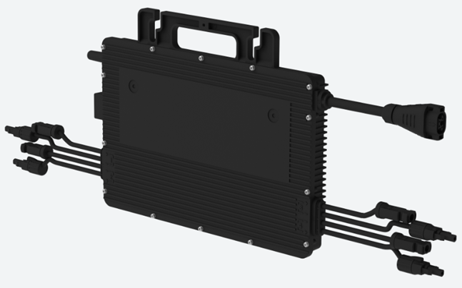 2000W Hoymiles HMS-2000-4WB WiFi · Mikro-Wechselrichter · 4 MPPT · WLAN & Bluetooth · IP67 · inkl. 5m Schuko Flex-S3 Kabel · Balkonkraftwerk Wechselrichter