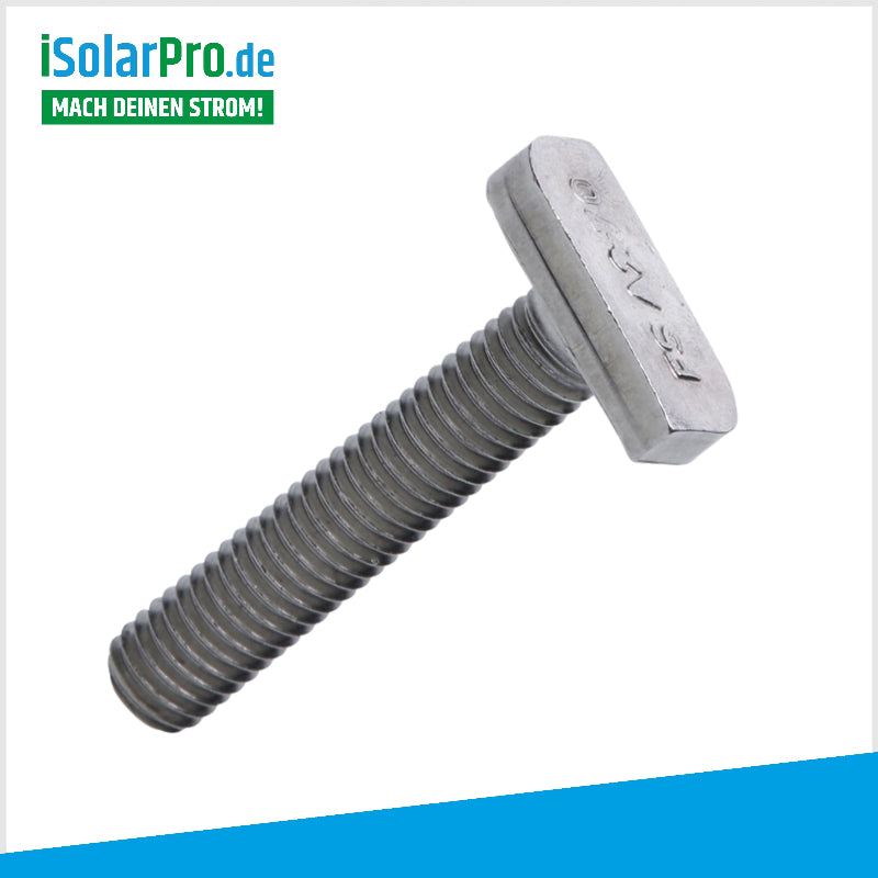 ISOLARPRO Dachmontage-Set schwarz für 1x Solarpanel 30mm Hochkant Ziegeldach / Balkonkraftwerk