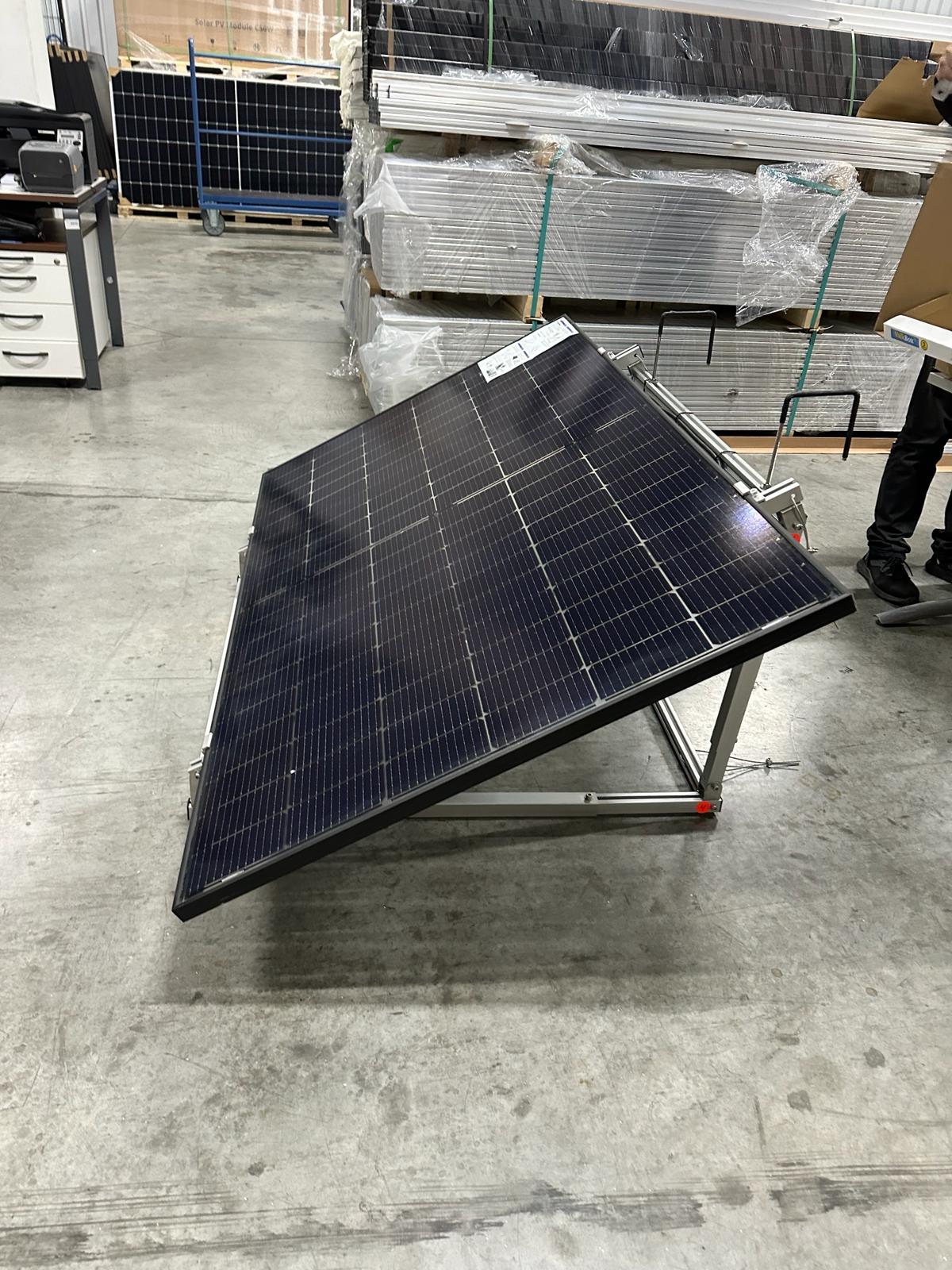 HUX-POWER 2.0 Balkonkraftwerk universal Solarmodul-Halterung für Balkon-Wand-Flachdach
