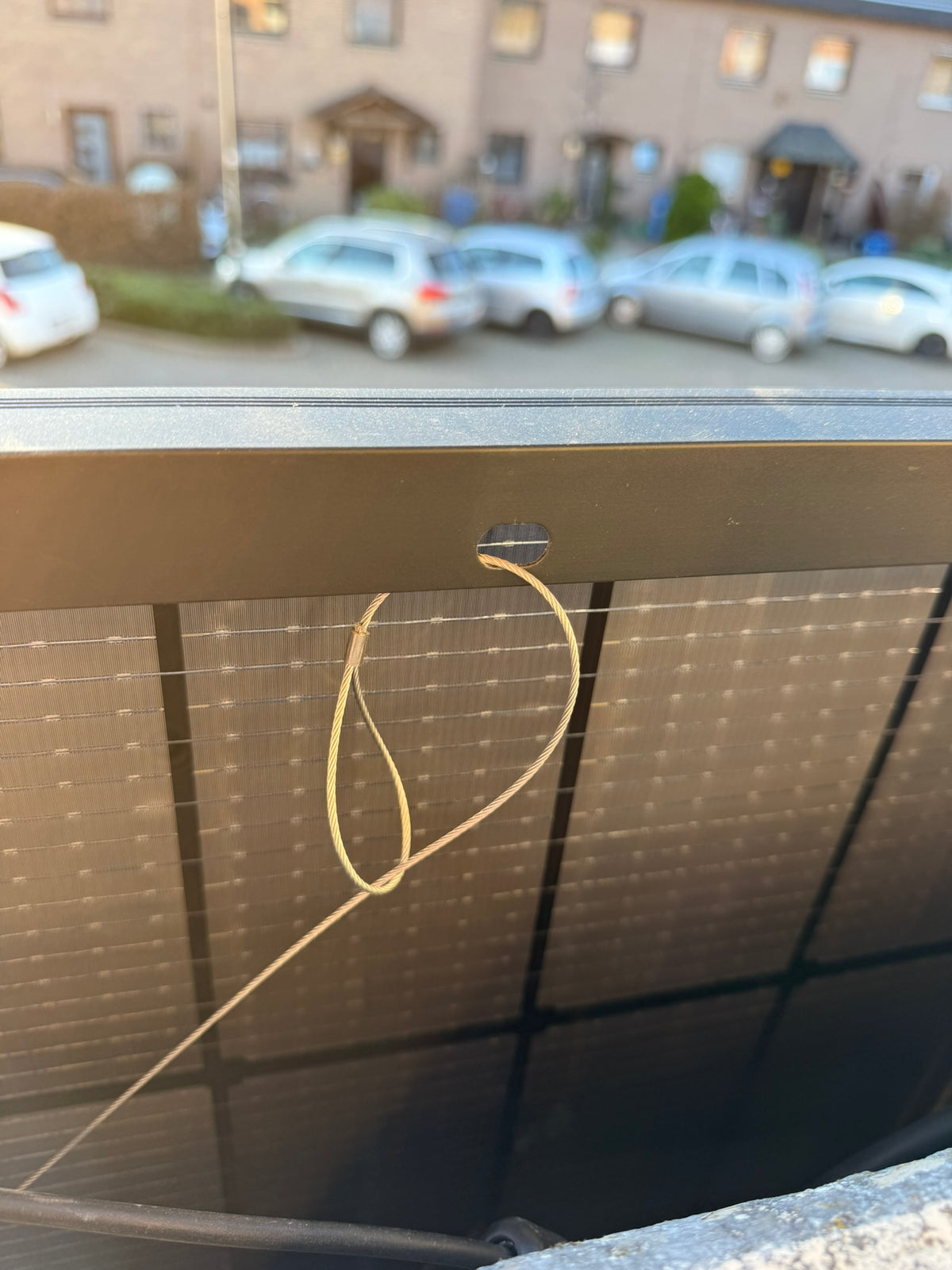 Wattstone Balkonhalterung für Betonbalkone mit Mauerstärken 10 bis 18cm für 1 Modul inklusive Absturzsicherung