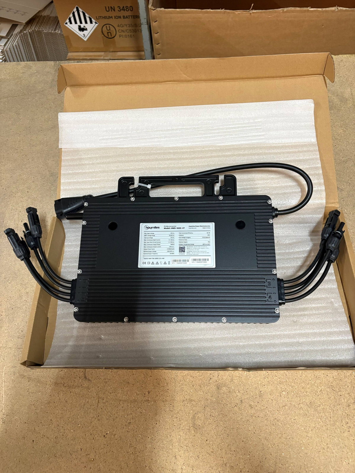 1600W Hoymiles Mikro Wechselrichter HMS-1600-4T Anzahl MPPT 4 Inverter Solar Balkonkraftwerk