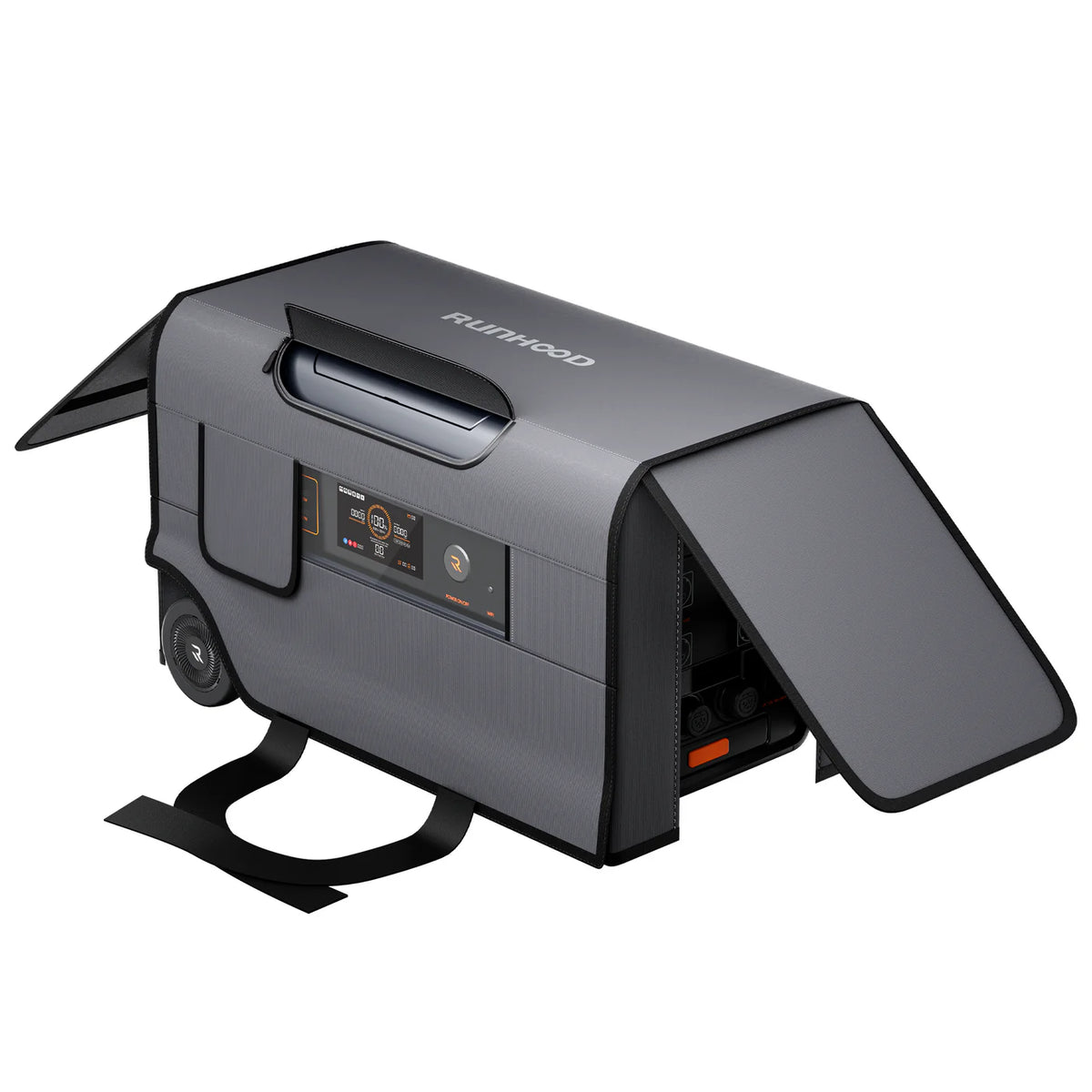 RUNHOOD Cover  Wasserdichte Tasche für F2400 Balkonkraftwerk Solar-Speicher Portable Power Station