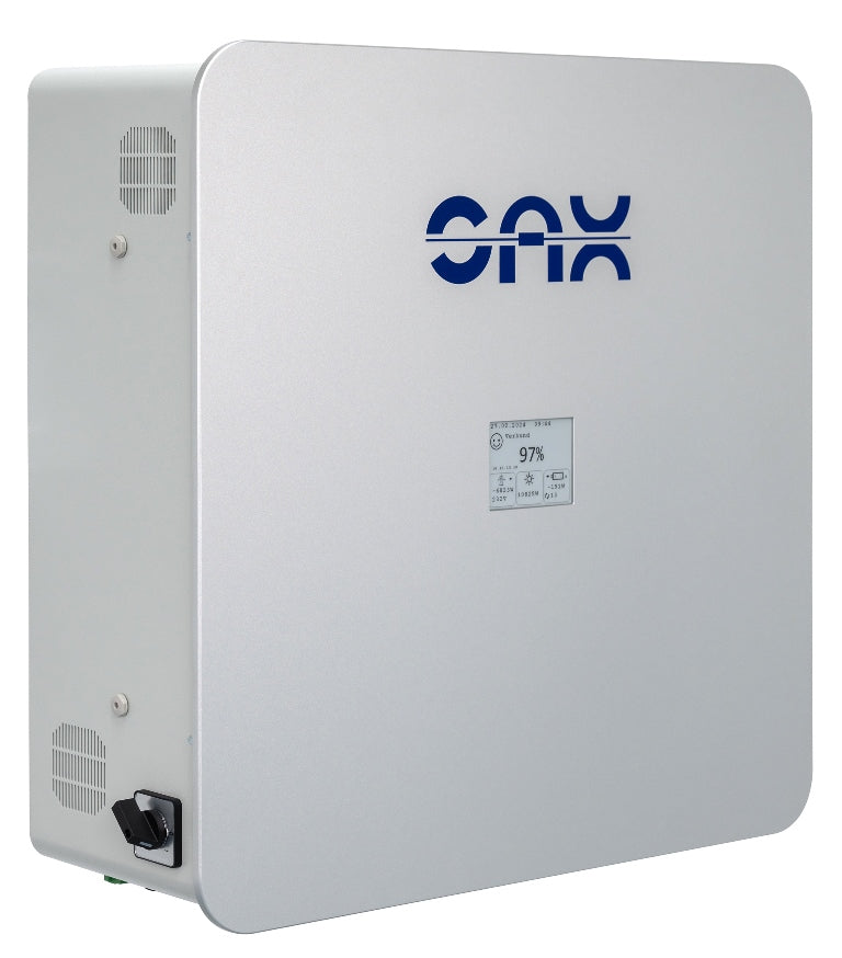 7,7 kWh SAX Power Home Plus Solar Stromspeicher mit integrierter Wechselrichter- und Backupfunktion inkl. Schwarzstart.