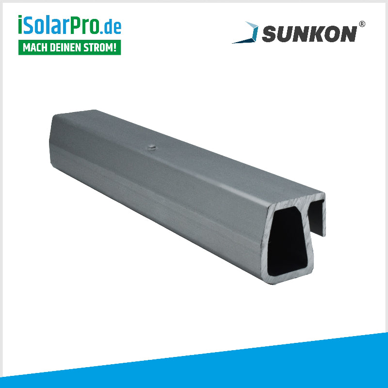 SUNKON Unterkonstruktion KOMPLETTSET für 5x PV-Module in Reihe Hochkant Ziegeldach