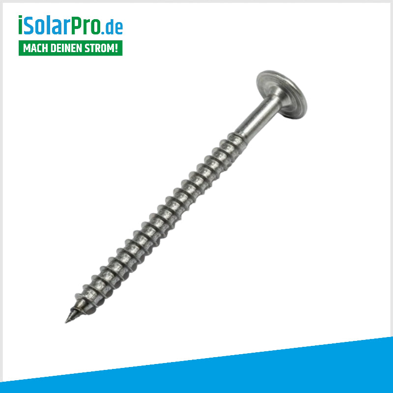 SUNKON Unterkonstruktion KOMPLETTSET für 9x PV-Module in Reihe Hochkant Ziegeldach