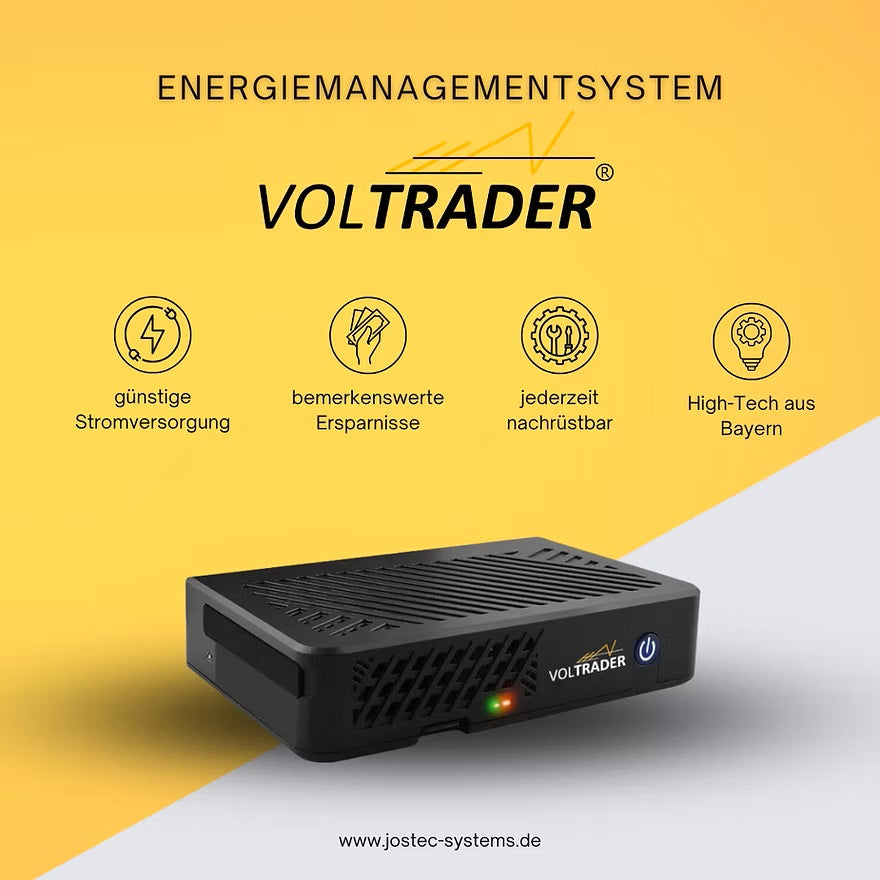 VOLTRADER Energiemanagement-System EMS + Steuerung von dynamischen Stromtarifen