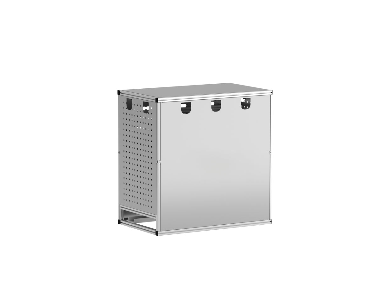 HUXPOWER® Aluminium Schutzsystem für Wechselrichter I Wechselrichterunterstand L