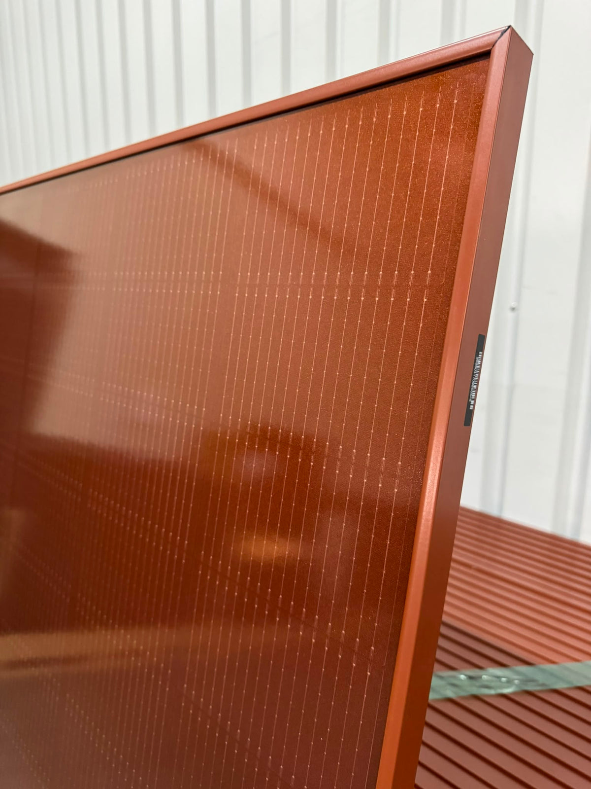 430W HUXPOWER® HPOB430 N-Type BIFAZIAL Terrakotta orange Doppelglas RAL 8001 