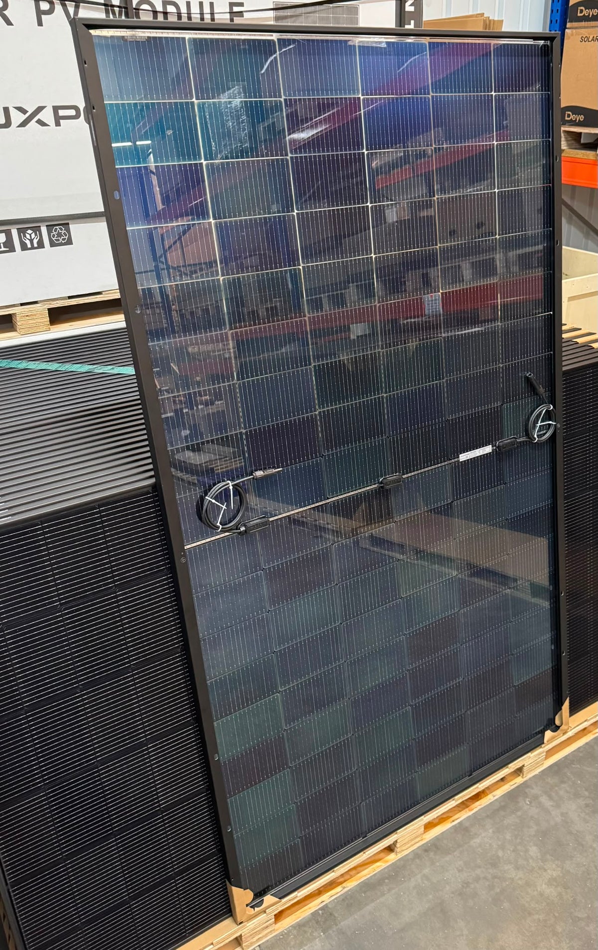HUXPOWER® SKT500M12-108D4 Solarmodul bafazial glas-glas