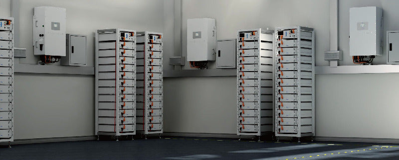 Deye 3U-LRack-System – Hochvolt Batteriespeicher für 8× BOS-GM 5.1 Modulen