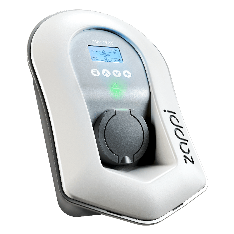 Myenergi ZAPPI-2H22UW-T Weiß Wallbox 11/22 kW (3-phasig), WLAN,Typ-2 Steckdose, mit integriertem Hub