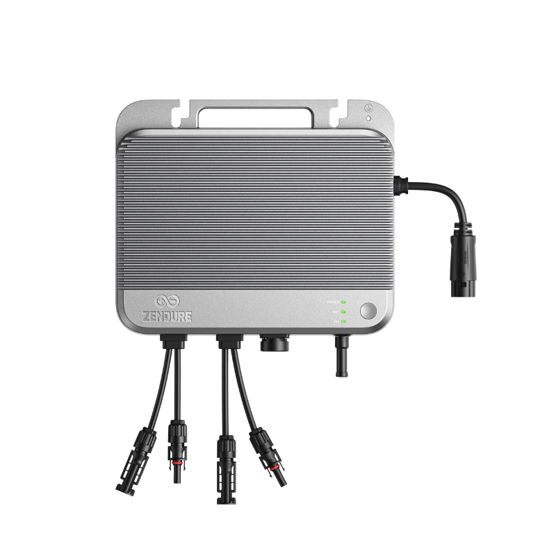ZENDURE SolarFlow 800 Hybrid-Mikrowechselrichter 1200W 2-MPPT (2x600W) Balkonkraftwerk