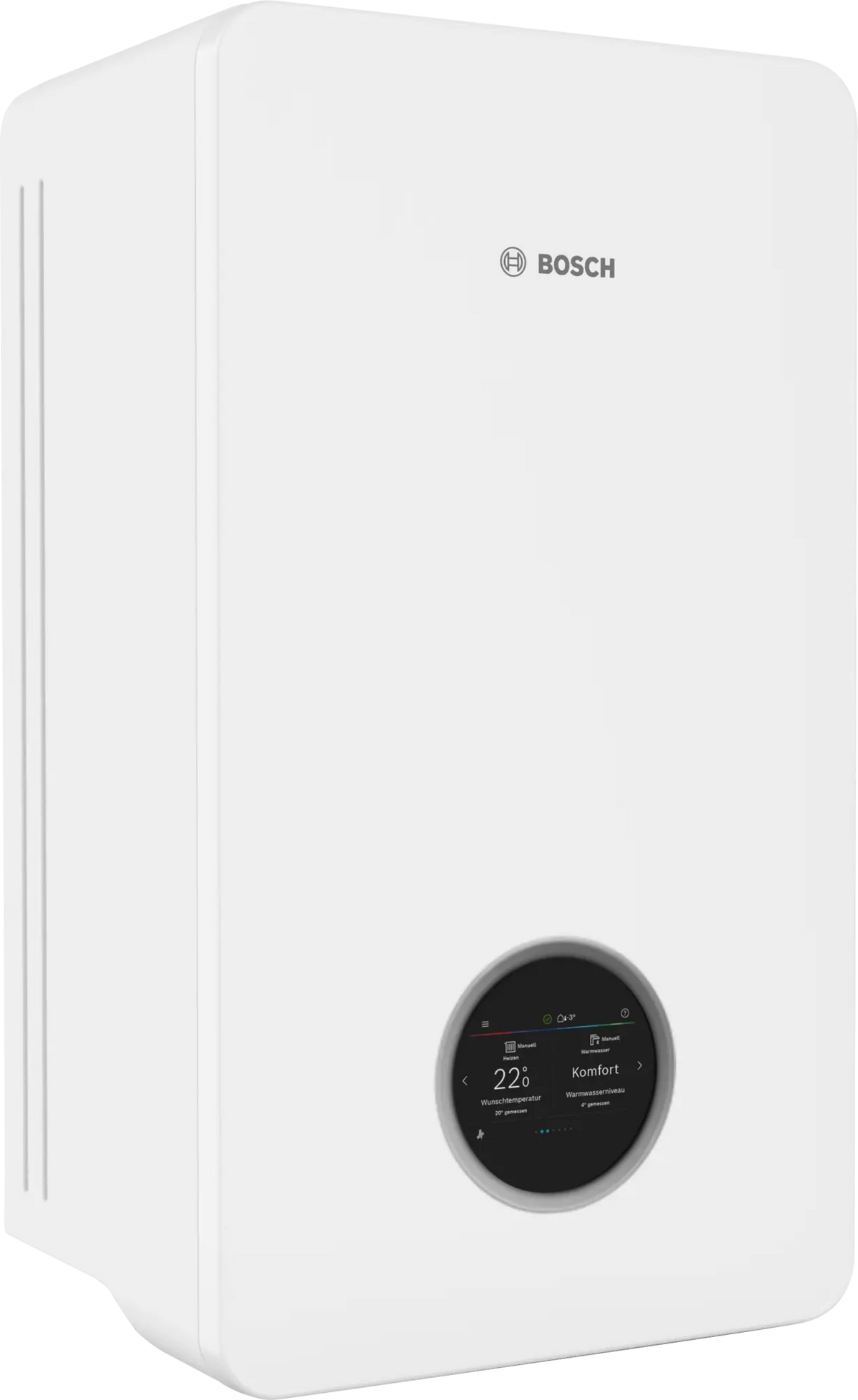 4 kW Bosch Monoblock 5800i AW Komplettsystem mit Kompaktmodul, Warmwasser- und Pufferspeicher