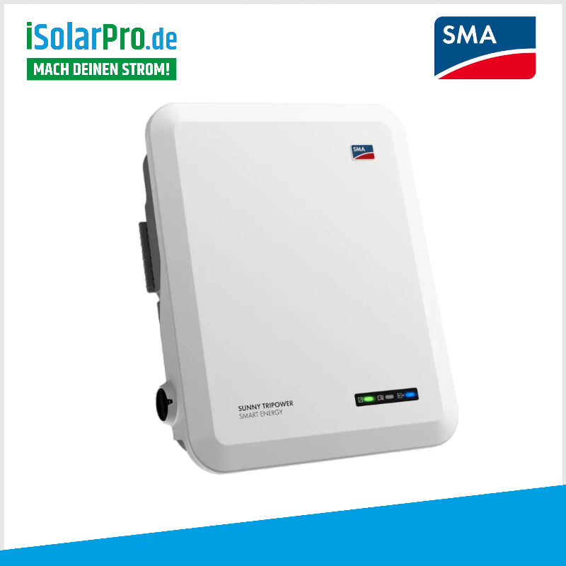 10kW SMA SUNNY TRIPOWER 10.0 SMART ENERGY HYBRID-WECHSELRICHTER 3 PHASEN