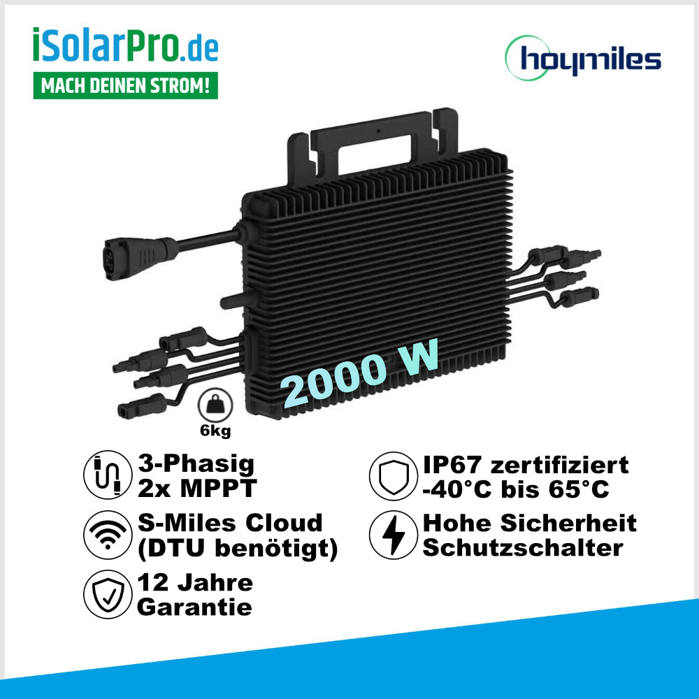 2000W Hoymiles HMT2000 4T