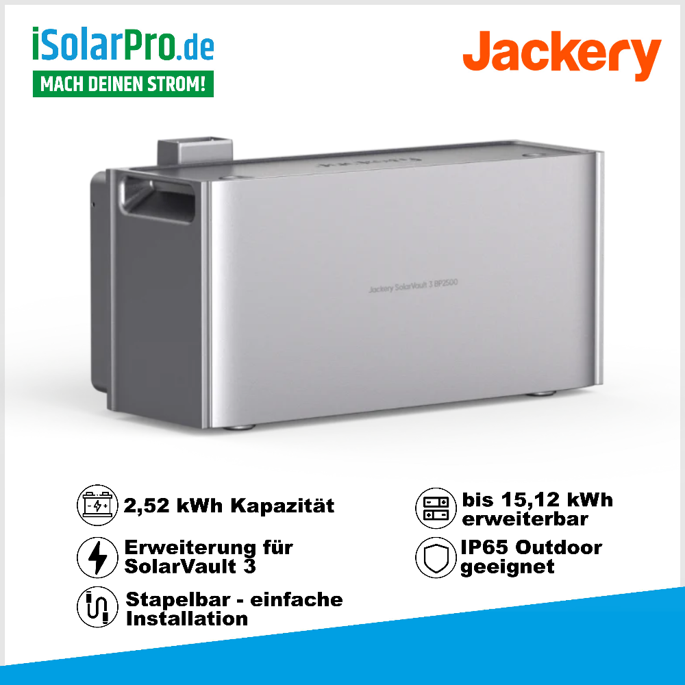 Jackery SolarVault 3 BP2500