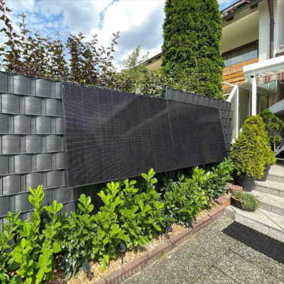 10-20 Grad Wattstone ZaunPV Flexx Montagepaket für 1 PV-Modul