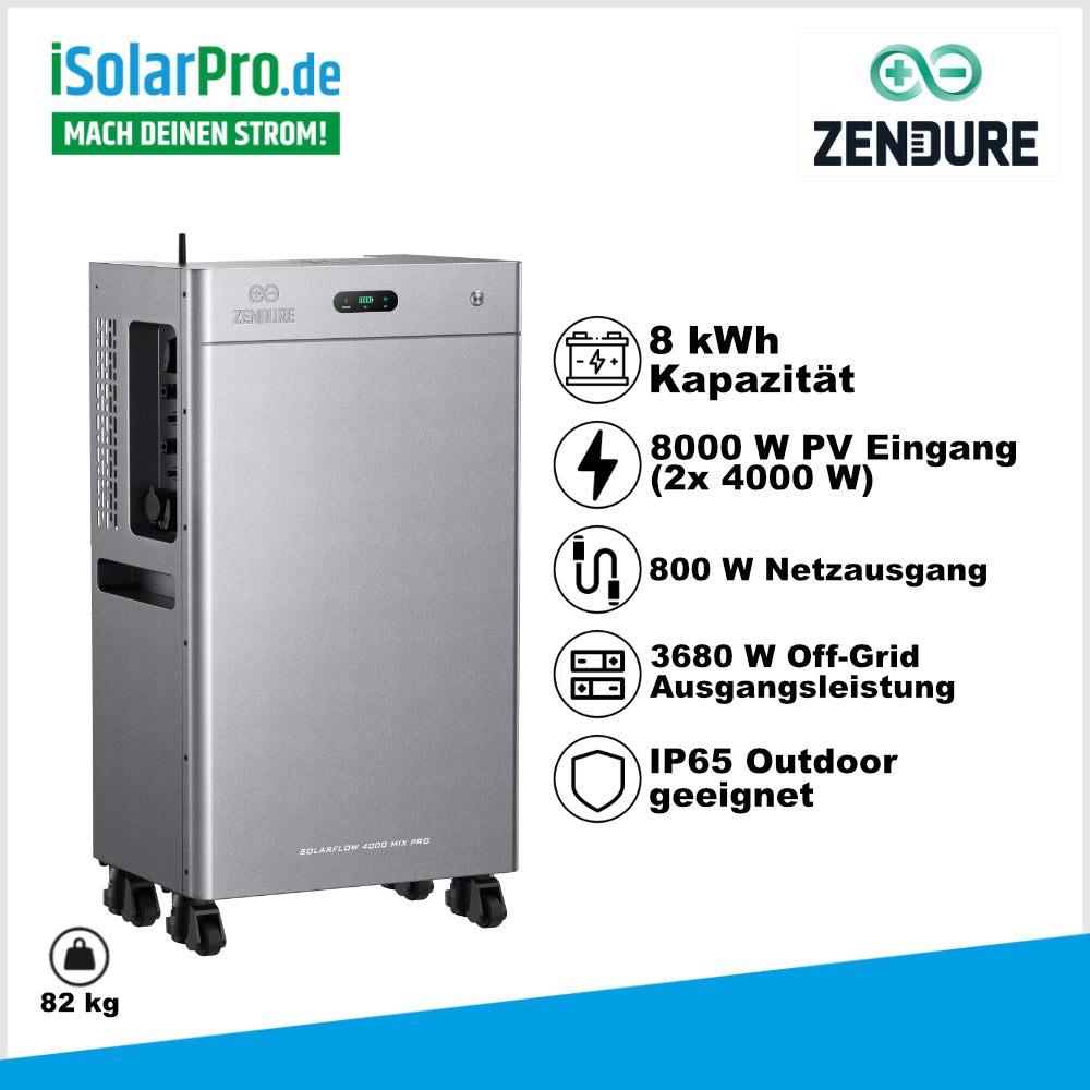 Zendure SolarFlow 4000 Mix Pro