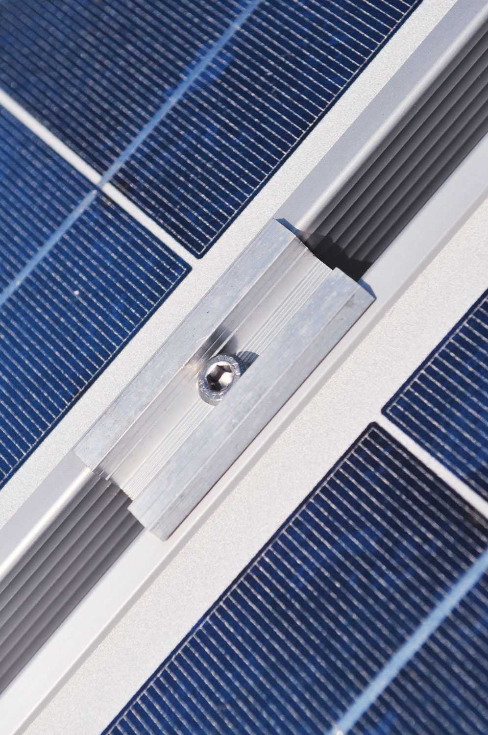 30/35/mm Mittelklemmen ALU für Solarmodule, Photovoltaik PV Montage